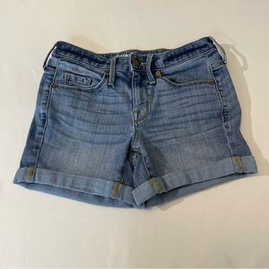 MOSSIMO WOMENS SHORTS SIZE 24, VERY GOOD CONDITION, PREOWNED, HIGH RISE …